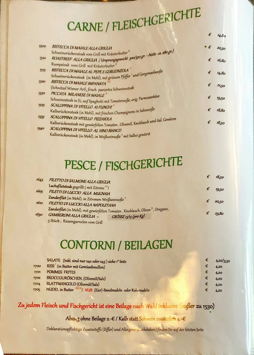 Speisekarte photo 5