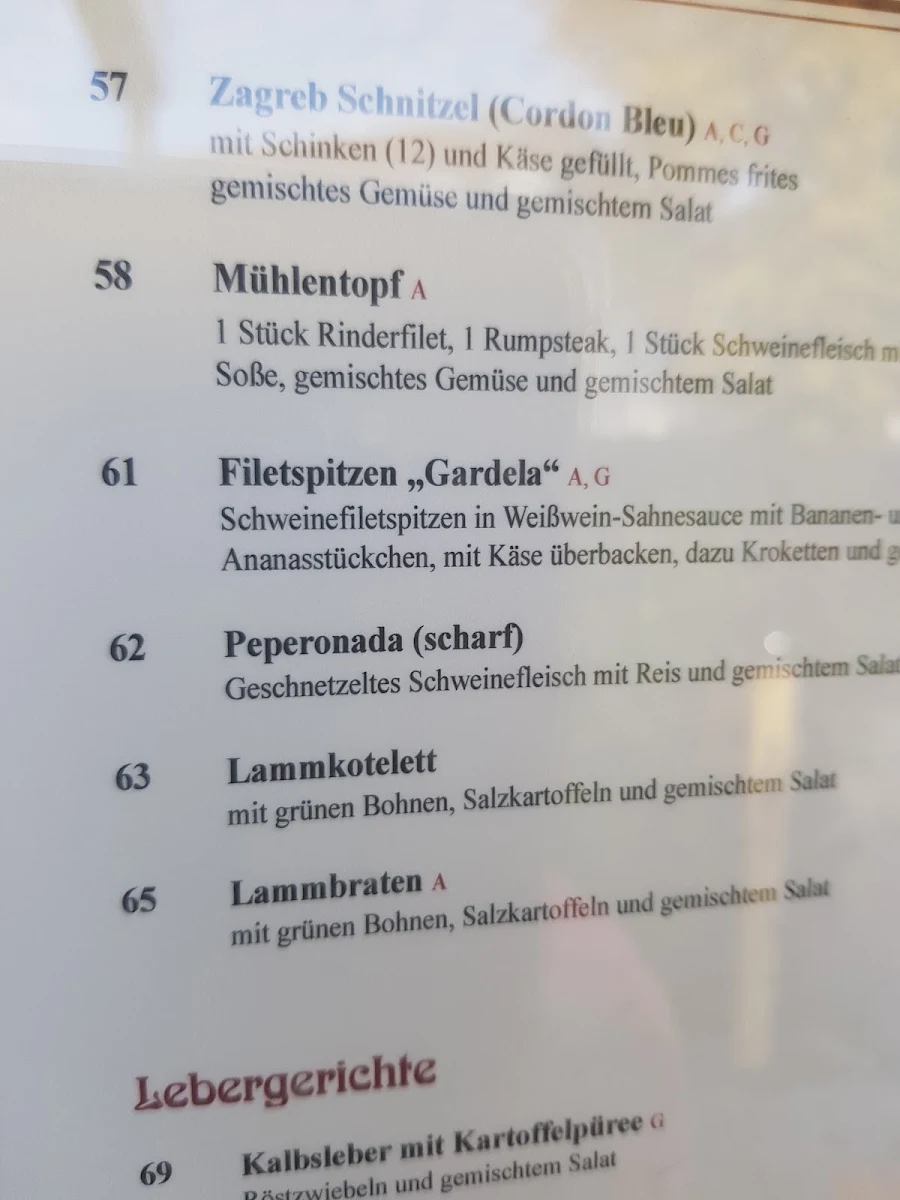 Speisekarte photo 3