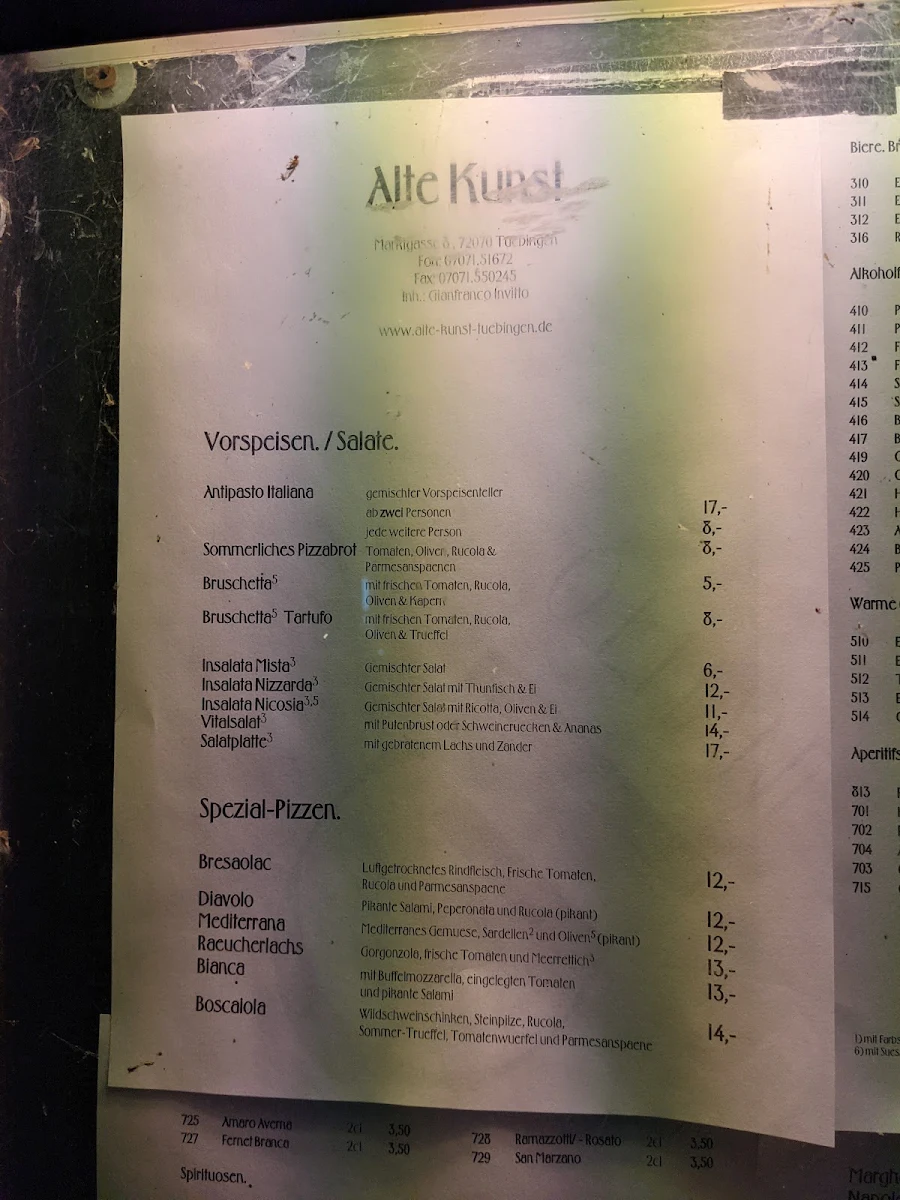 Speisekarte photo 6