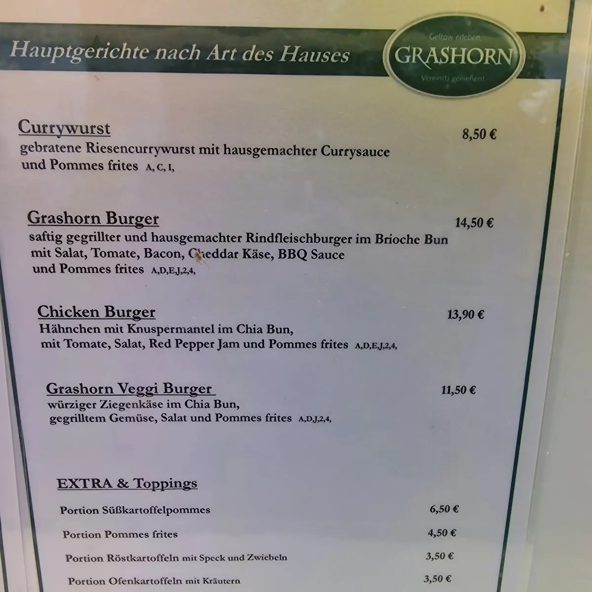 Speisekarte photo 3