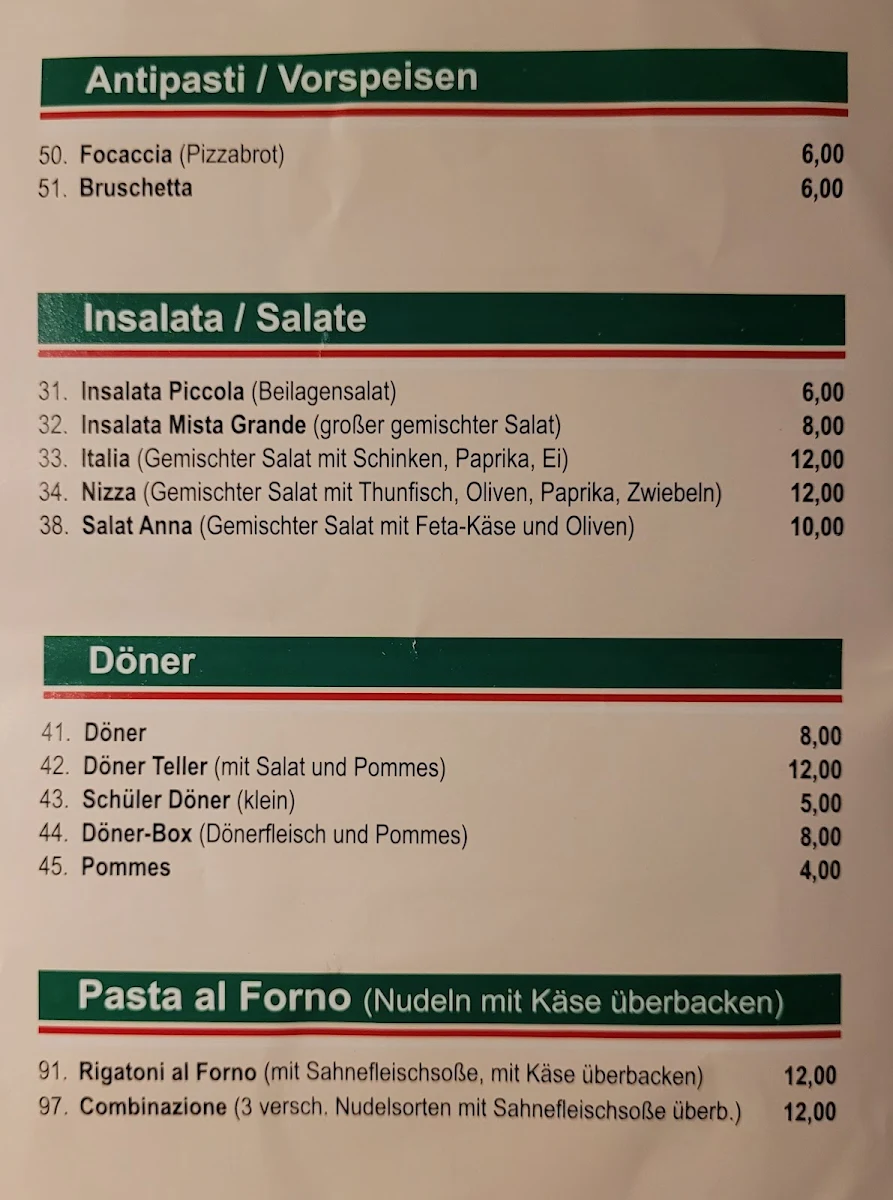 Speisekarte photo 3