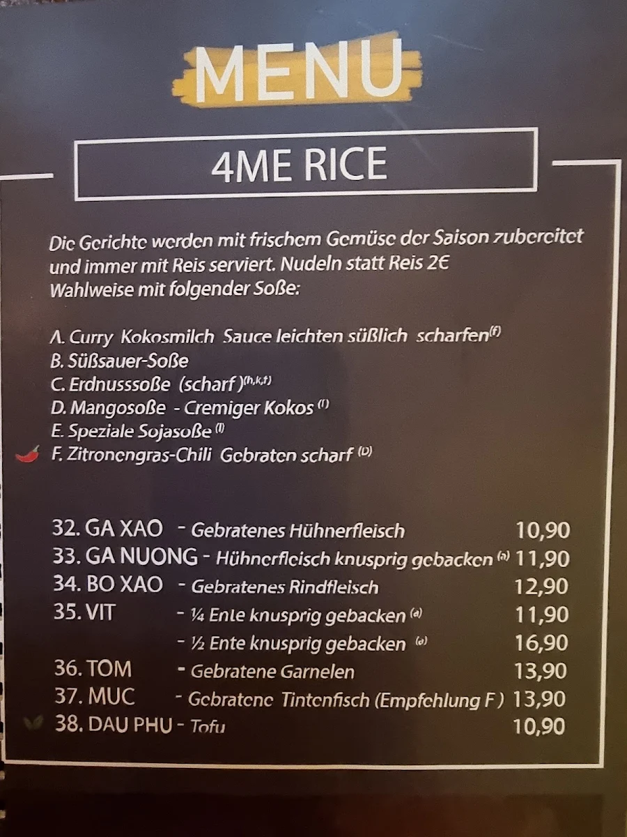 Speisekarte photo 2
