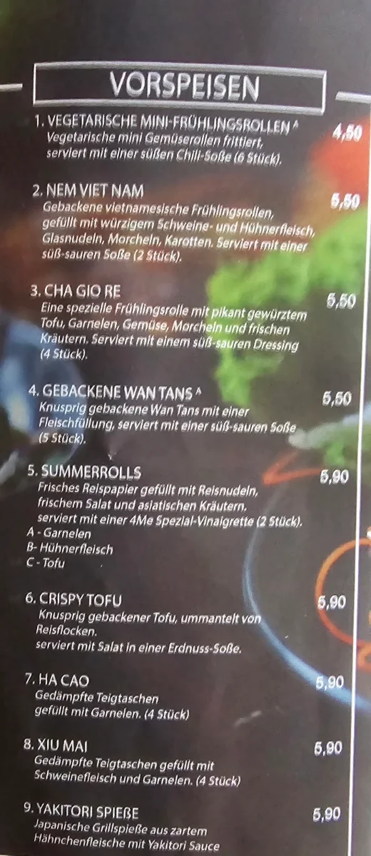 Speisekarte photo 4