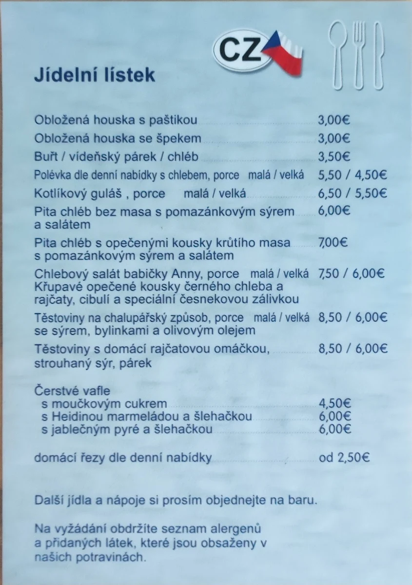 Speisekarte photo 2