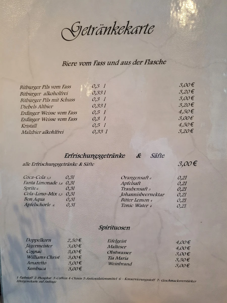 Speisekarte photo 3