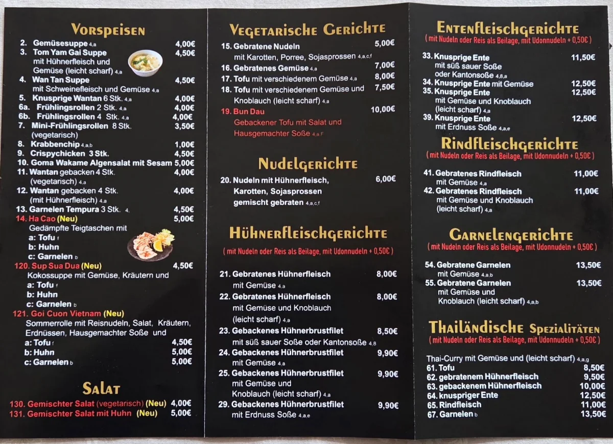 Speisekarte photo 3