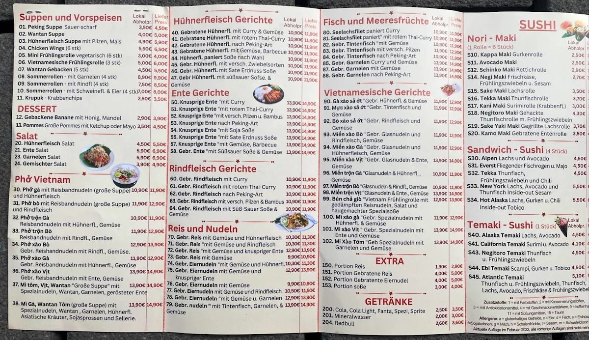 Speisekarte photo 3