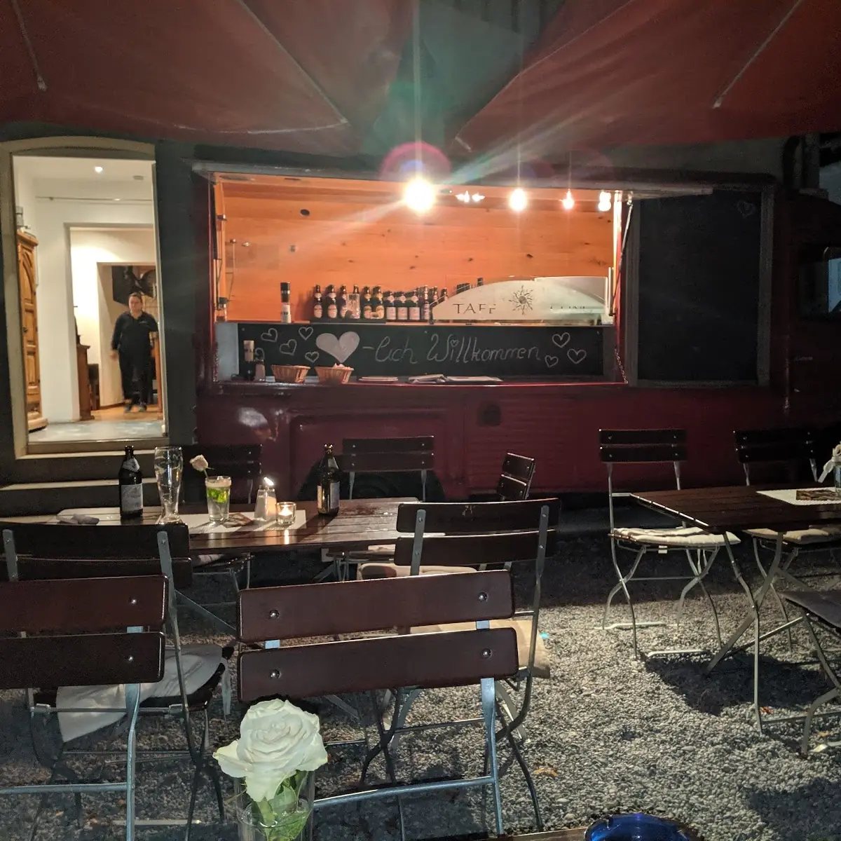 Atmosphäre, Leo´s im werkhaus (ehemals Bahnhof)