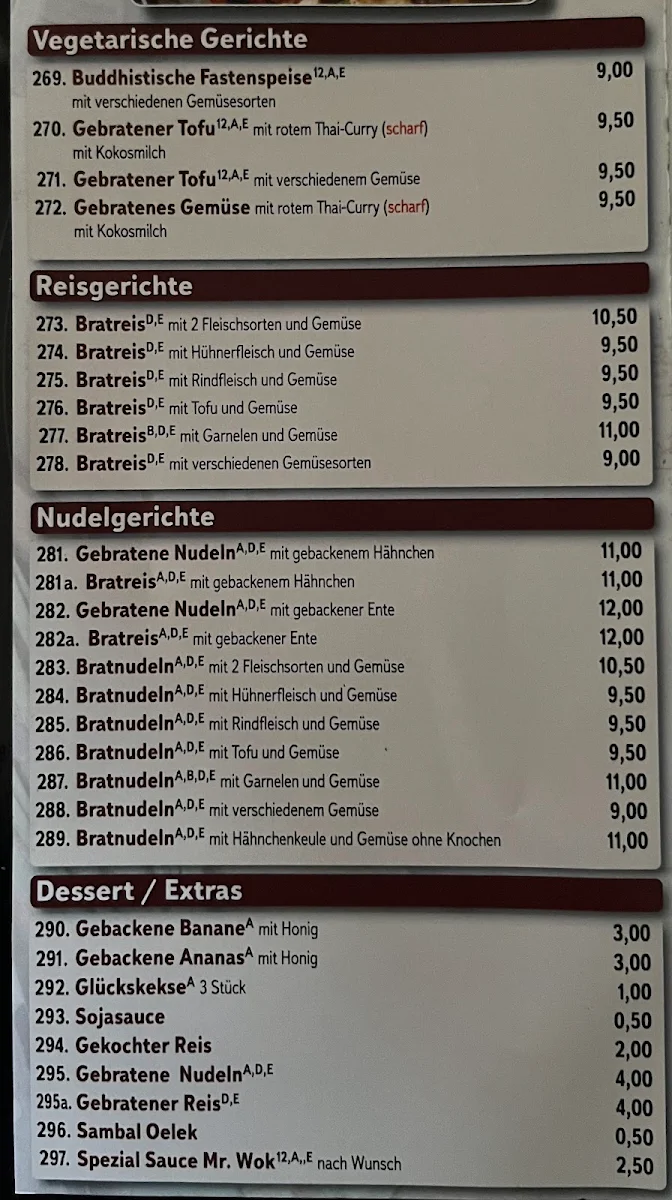 Speisekarte photo 3