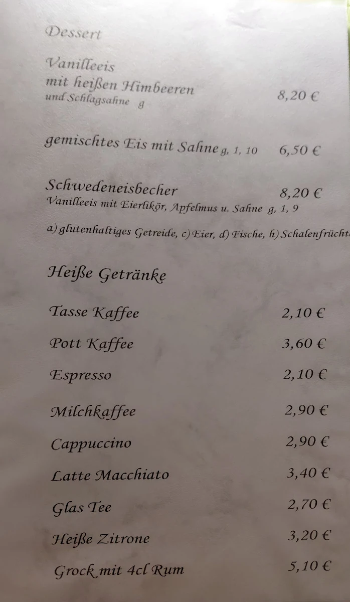 Speisekarte photo 2