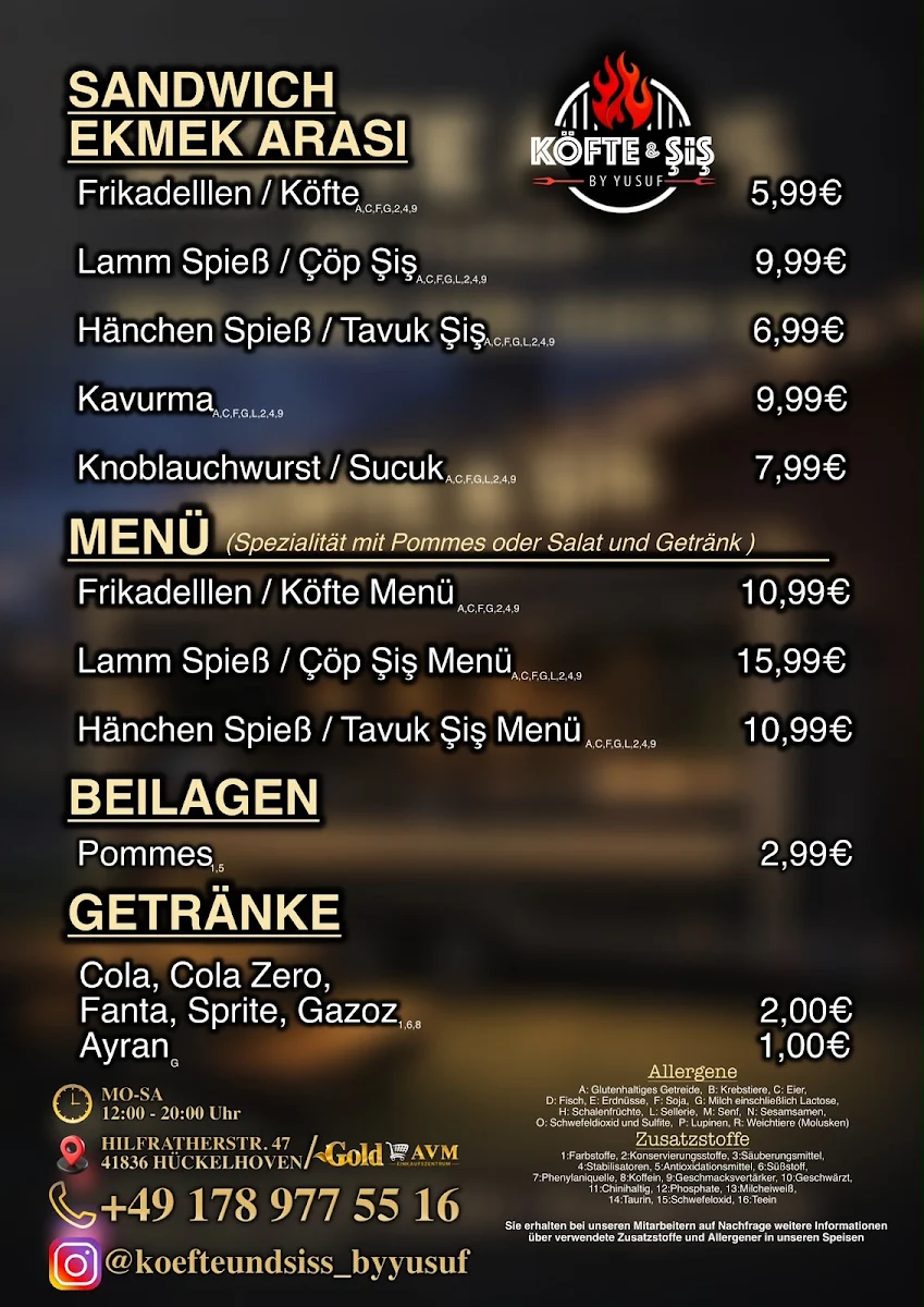 Speisekarte photo 1