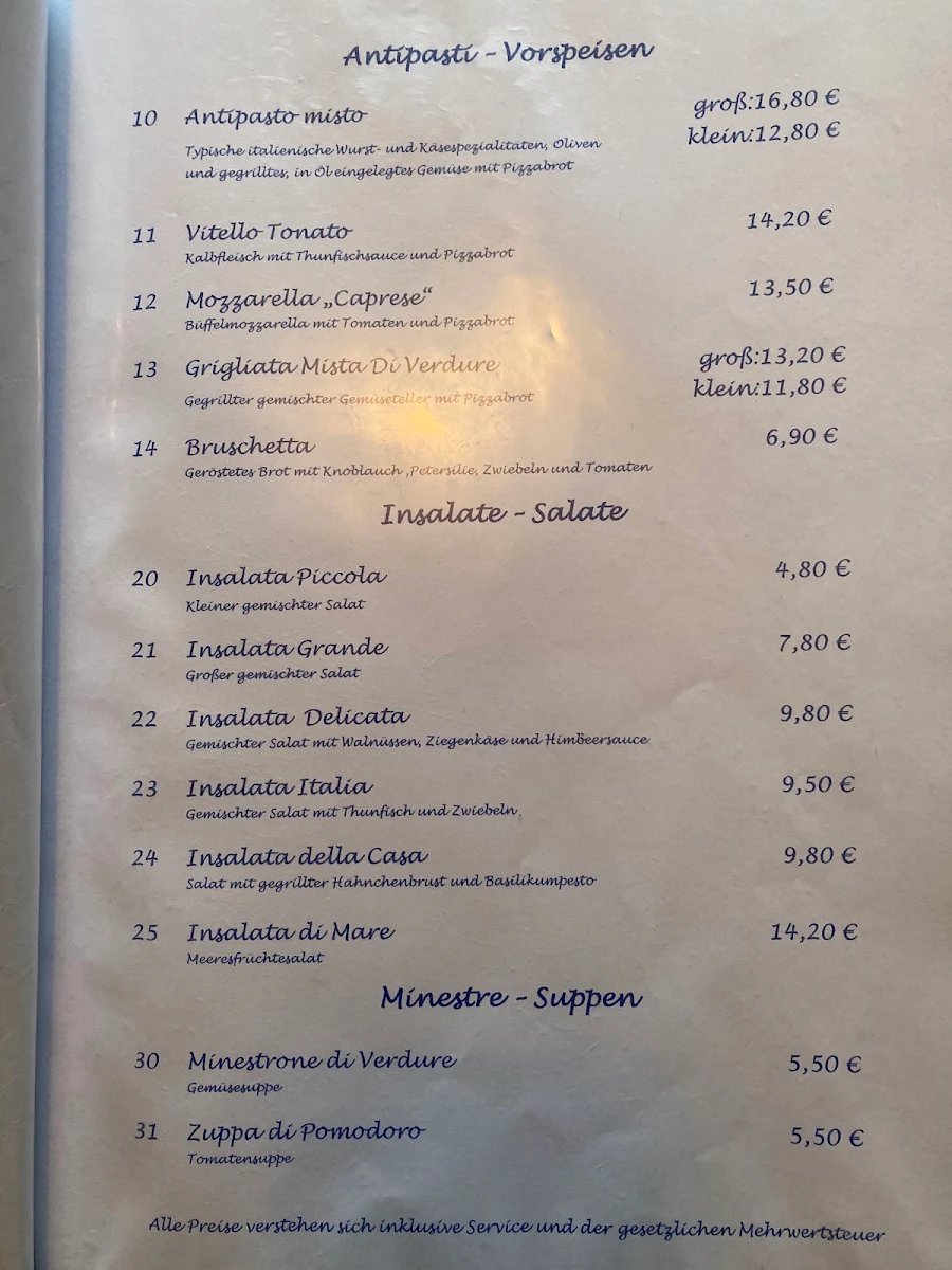 Speisekarte photo 1