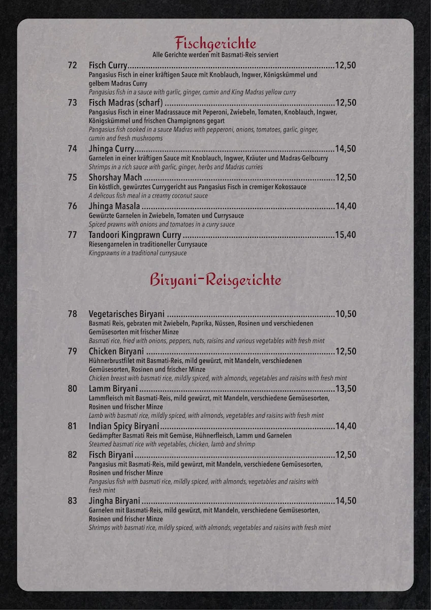 Speisekarte photo 7