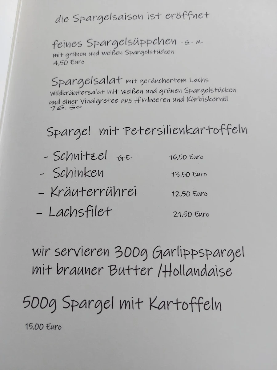 Speisekarte photo 2