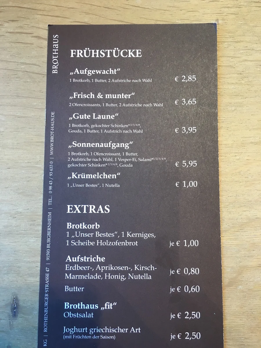 Speisekarte photo 1