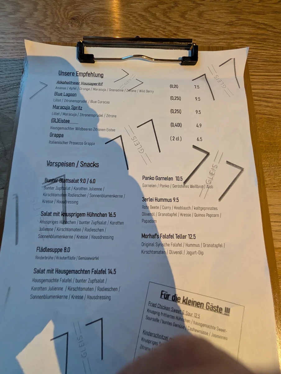 Speisekarte photo 2