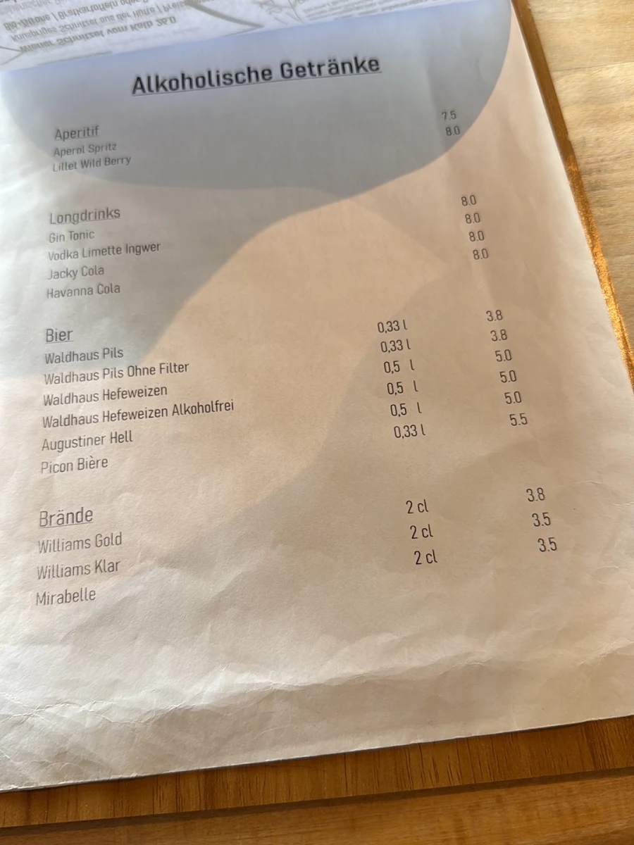 Speisekarte photo 4