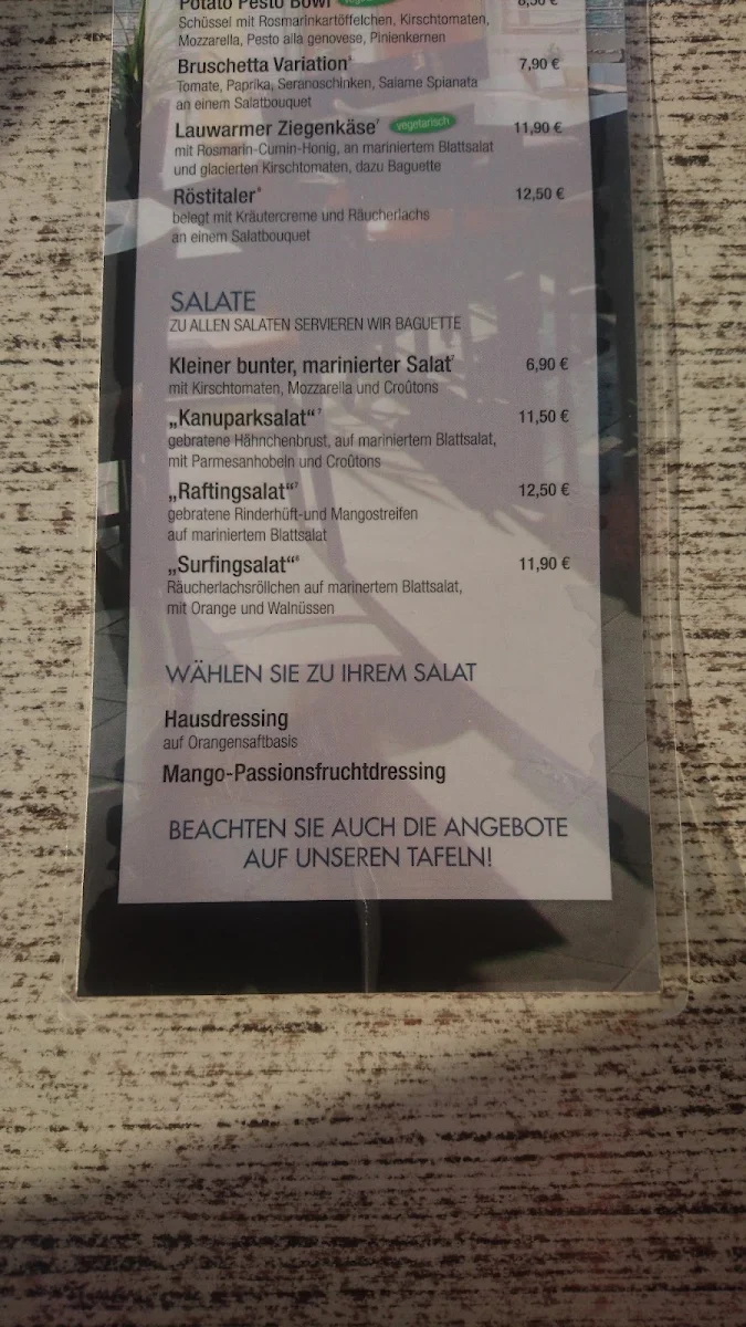 Speisekarte photo 5