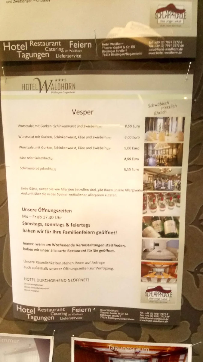 Speisekarte photo 2