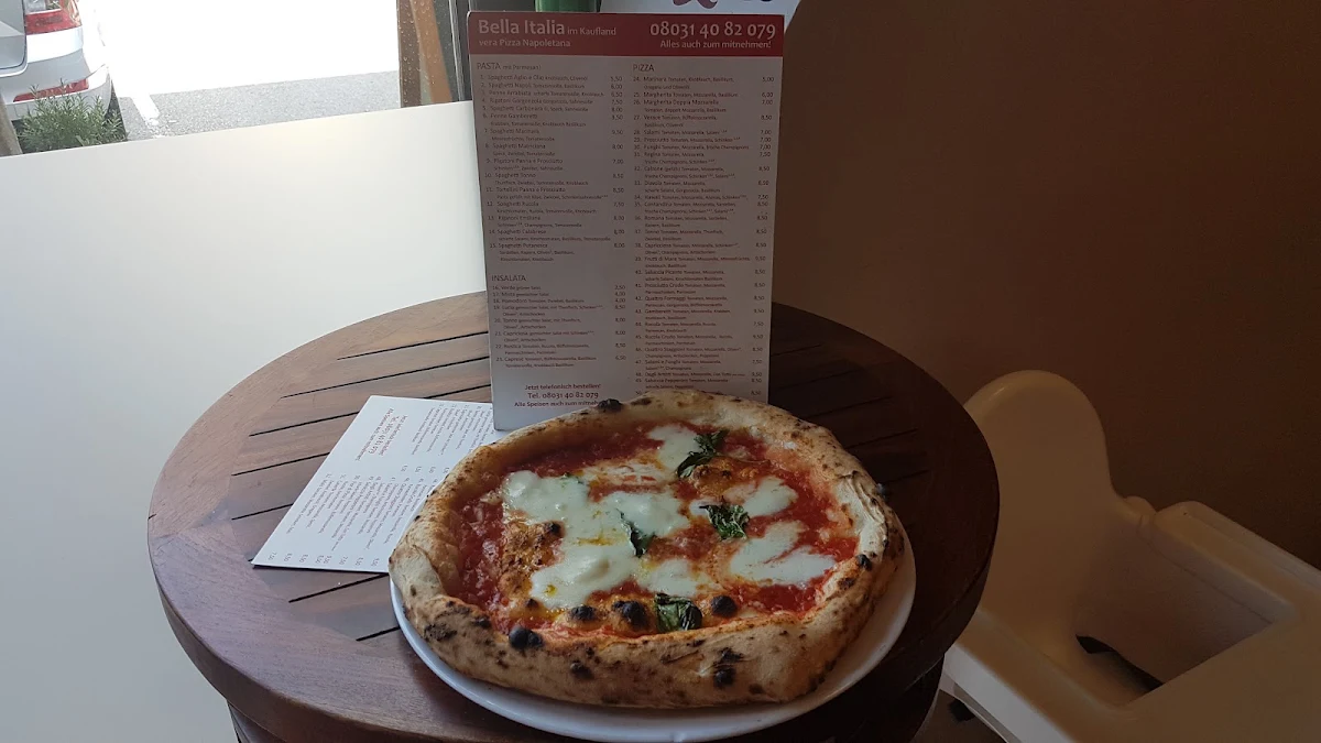 Speisekarte, Bella Italia