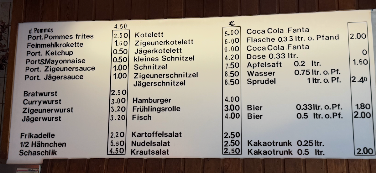 Speisekarte photo 2