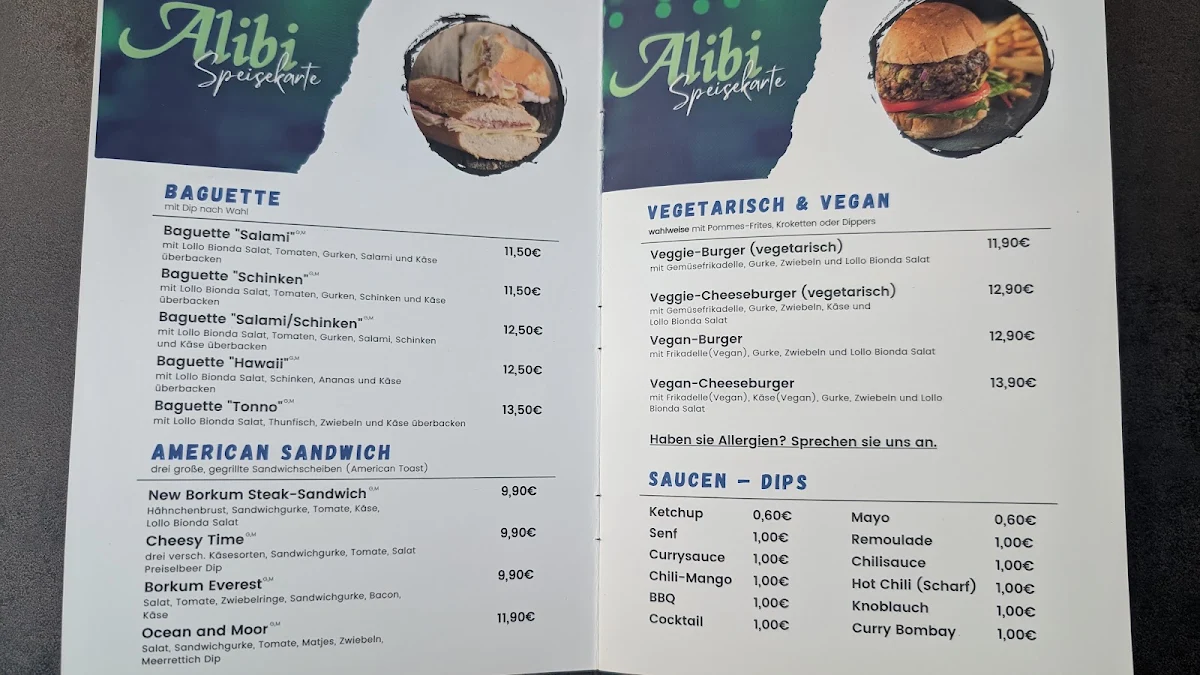 Speisekarte photo 1
