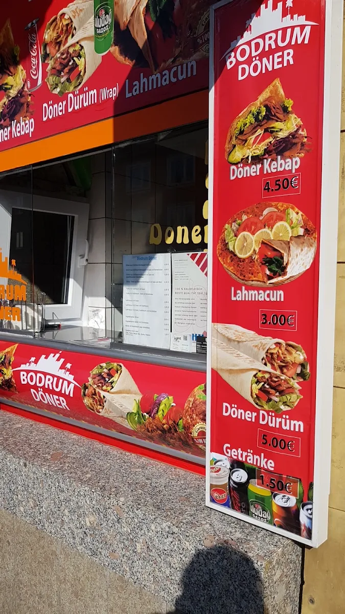 Speisekarte, Bodrum Döner