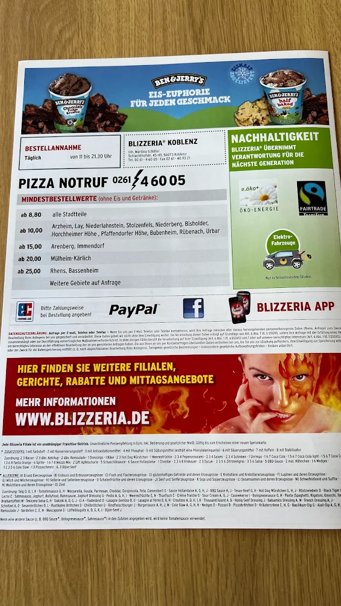 Speisekarte photo 2