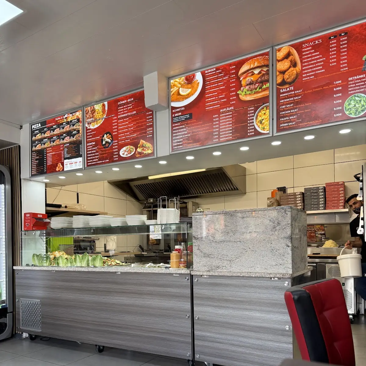 Atmosphäre, Döner Haus