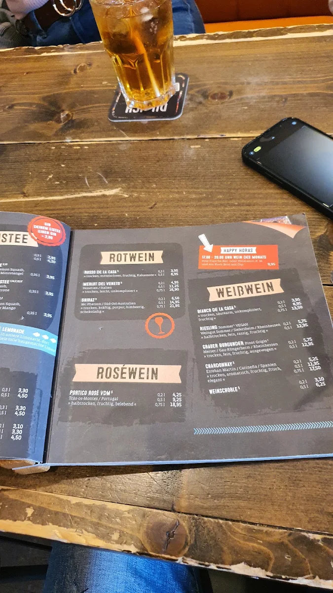 Speisekarte, Café & Bar Celona Göttingen