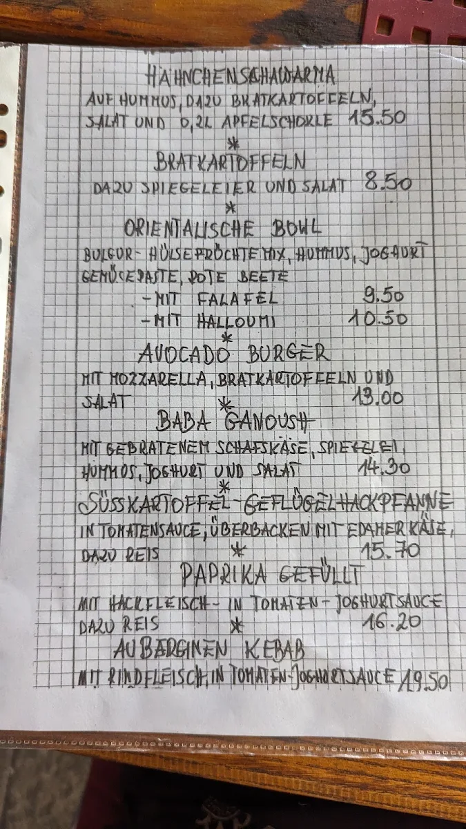 Speisekarte photo 4