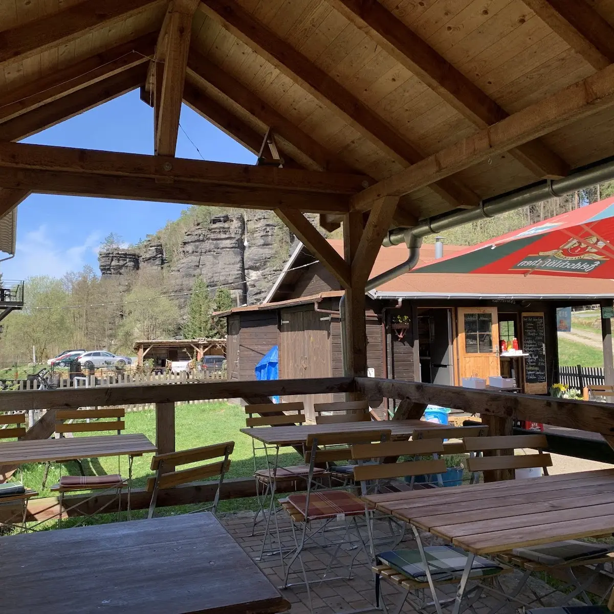 Atmosphäre, Räuberhütte in Rosenthal - Bielatal