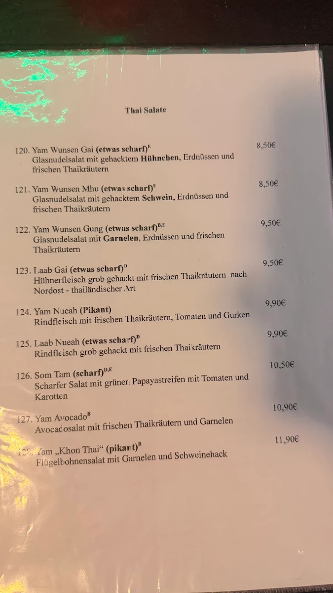 Speisekarte photo 2