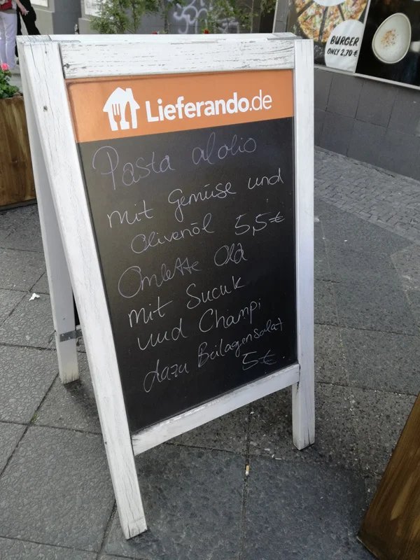 Speisekarte, Pizza Dundun