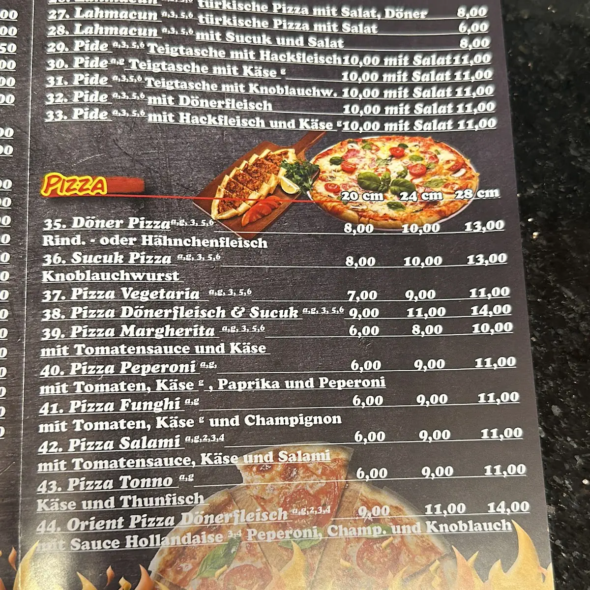Speisekarte photo 3