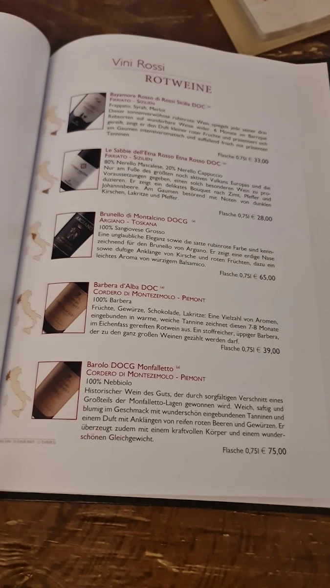 Speisekarte, Kapuzinerhof Ristorante Pizzeria