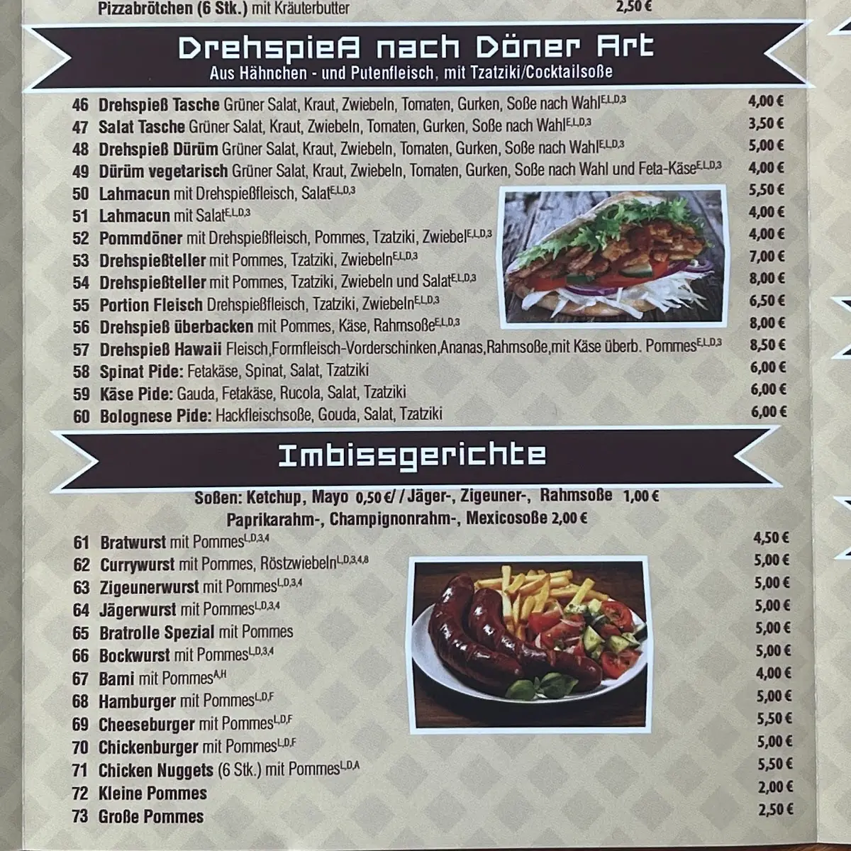 Speisekarte photo 6