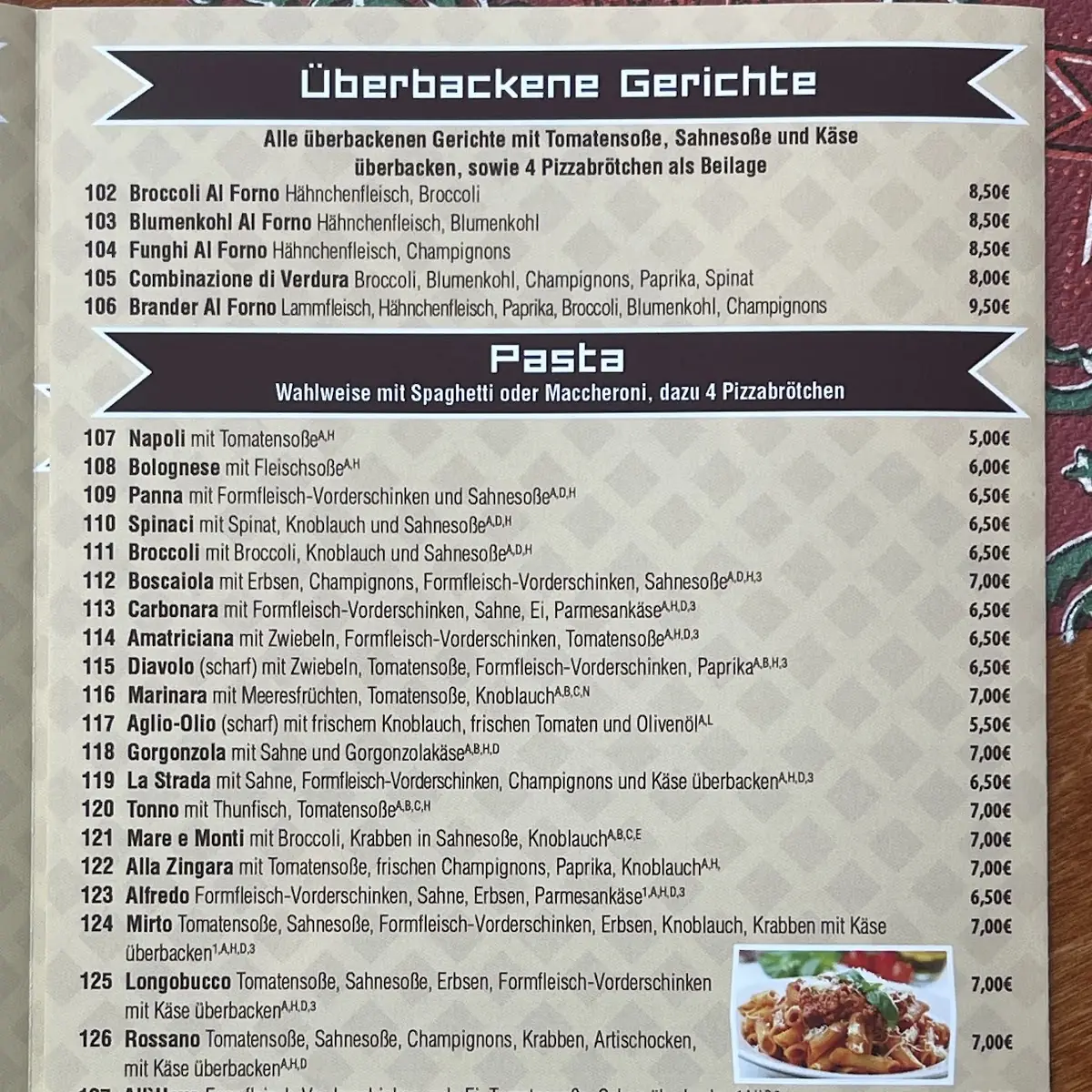 Speisekarte photo 8