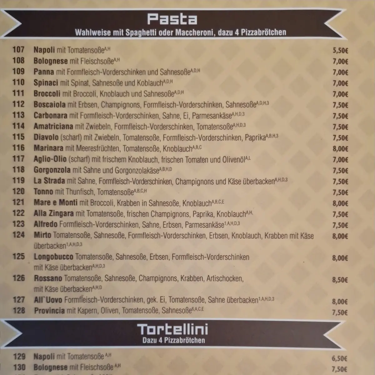 Speisekarte photo 9