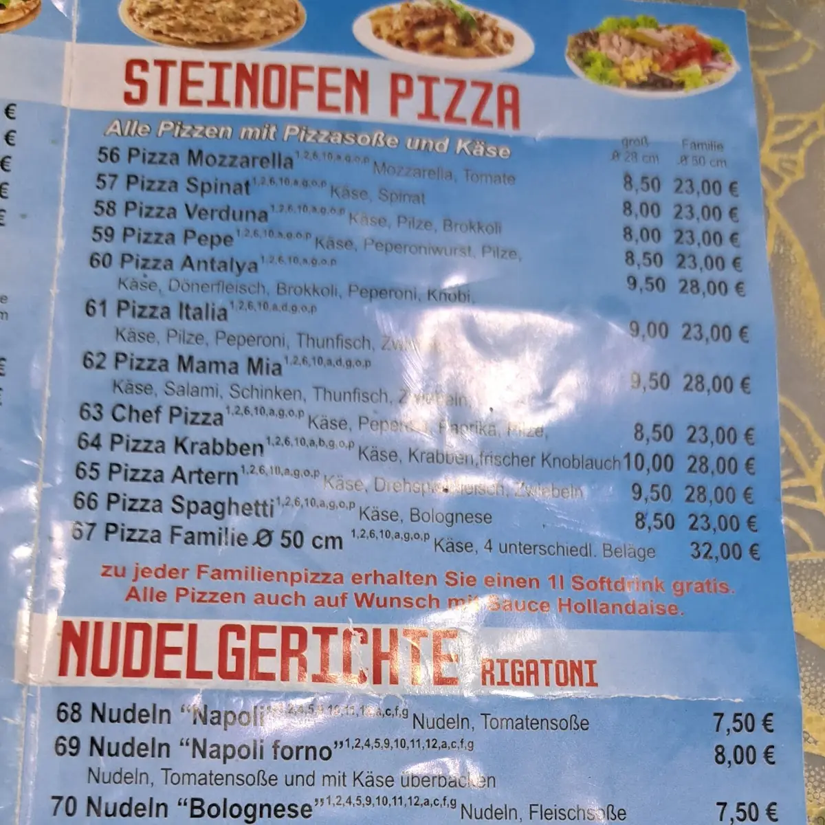 Speisekarte photo 3
