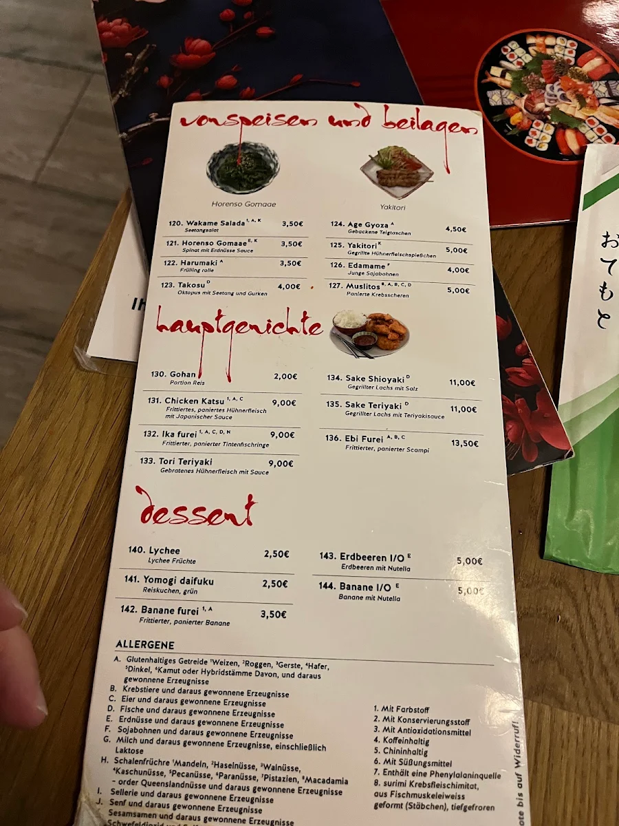 Speisekarte photo 2