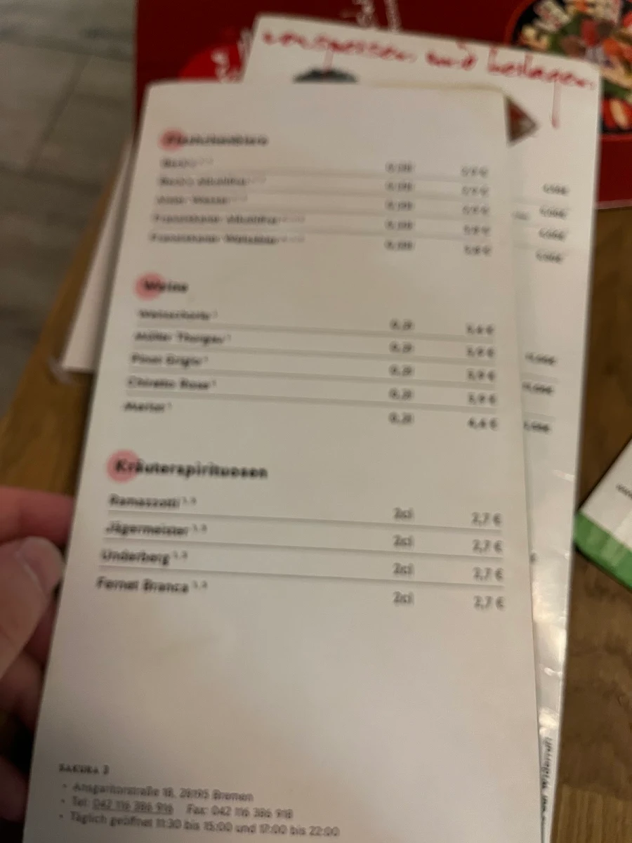 Speisekarte photo 6