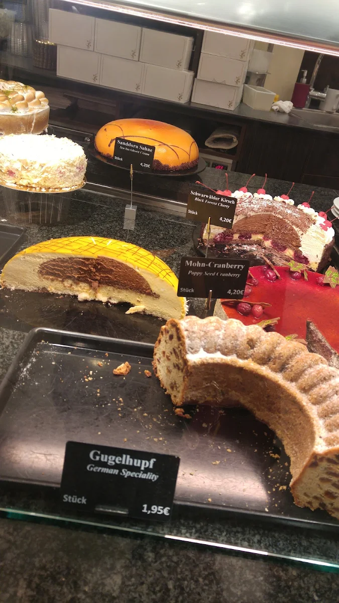 Speisekarte, Cafe Gugelhupf