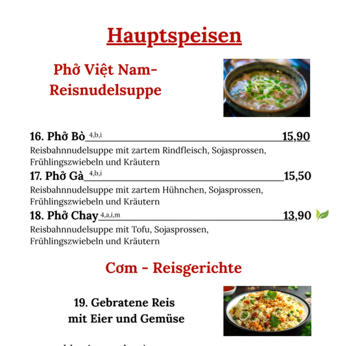 Speisekarte photo 3