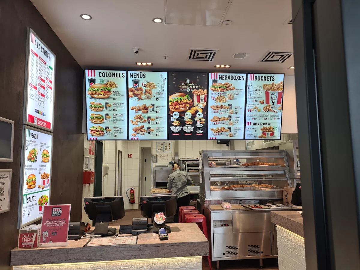 Speisekarte, Kentucky Fried Chicken