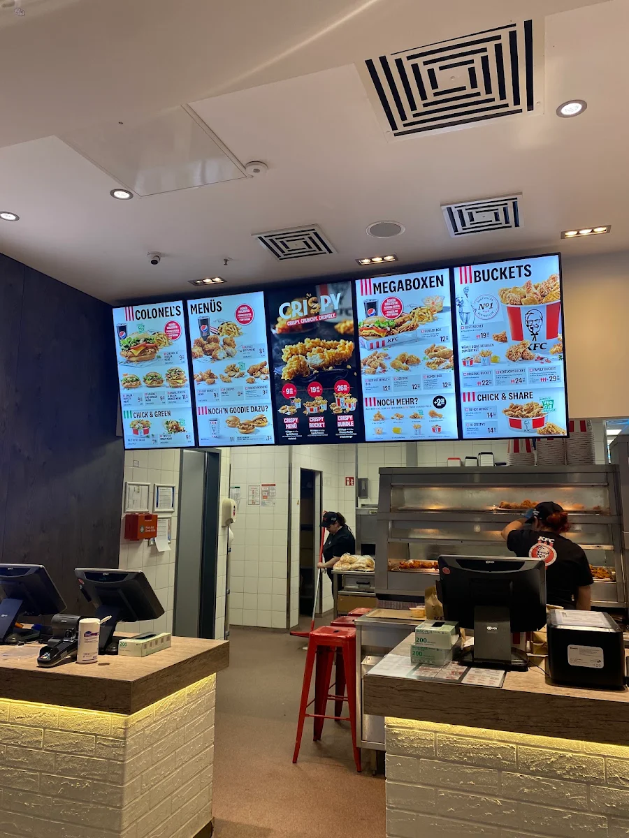 Speisekarte, Kentucky Fried Chicken