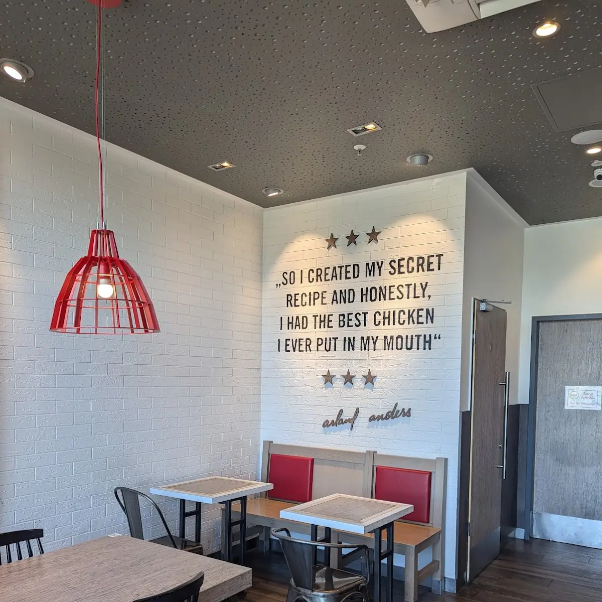 Atmosphäre, Kentucky Fried Chicken