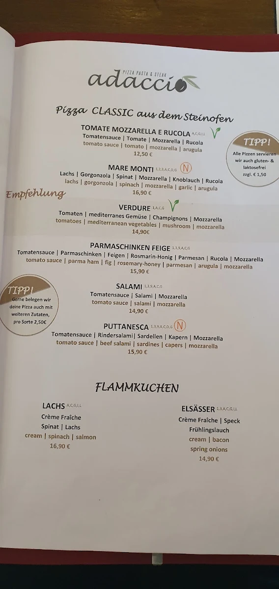 Speisekarte photo 1