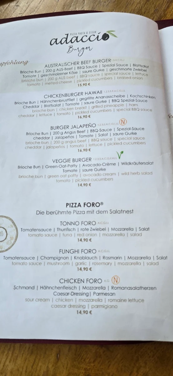 Speisekarte photo 3