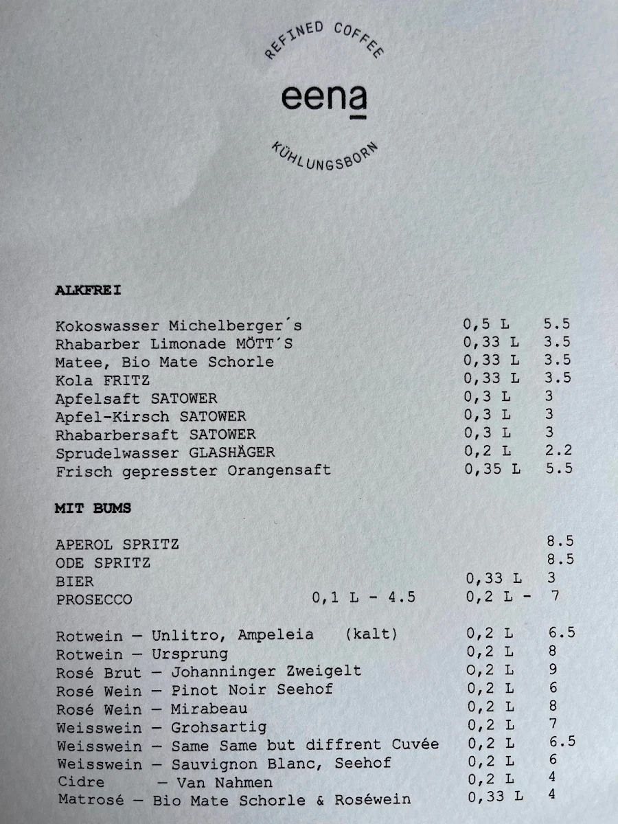 Speisekarte photo 5